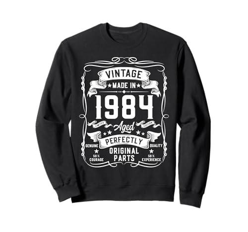 Vintage 1984 41yr 41st Birthday Gifts for Men 41 Years Old Sweatshirt Vintage 1984 41yr 41st Birthday Gifts for Men 41 Years Old Sweatshirt von Birthday Decorations Gifts For Men Co.