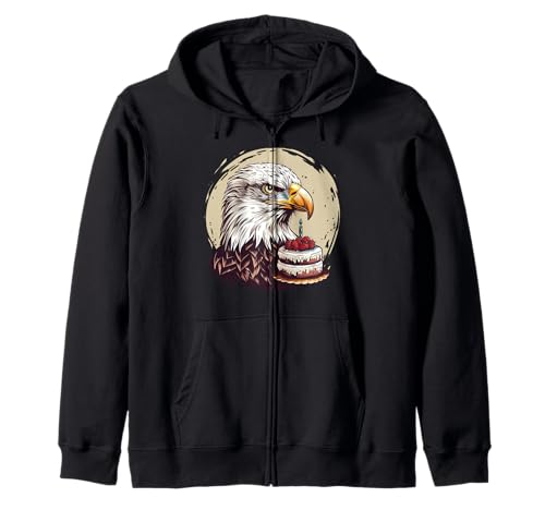 Tolles Adler und Geburtstagskuchen-Kostüm für Jungen und Mädchen Kapuzenjacke von Birthday Eagle