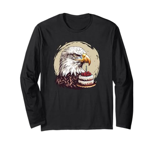 Tolles Adler und Geburtstagskuchen-Kostüm für Jungen und Mädchen Langarmshirt von Birthday Eagle