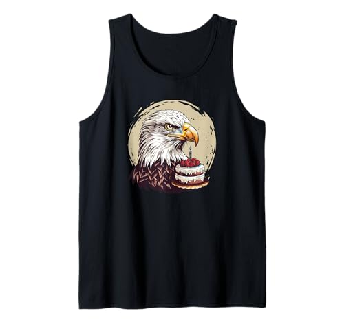 Tolles Adler und Geburtstagskuchen-Kostüm für Jungen und Mädchen Tank Top von Birthday Eagle