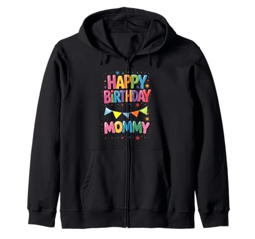 Alles Gute zum Geburtstag Mama ist der Geburtstag meiner Mama Kapuzenjacke von Birthday Family Mommy