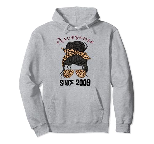 15 Jahre alt, großartig, seit 2009, 15. Geburtstag, Frau und Mädchen Pullover Hoodie von Birthday For Women All Years