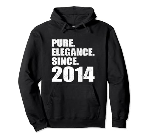 Geburtstag 2014 Jahr Vintage Pure Eleganz Männer Frauen Pullover Hoodie von Birthday Gift Elegance Funny Retro