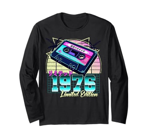 Limitierte Auflage 1976 Japanischer Vaporwave Retro Herren Langarmshirt Limitierte Auflage 1976 Japanischer Vaporwave Retro Herren Langarmshirt von Birthday Gifts Men 1976 Limited Edition Vaporwave