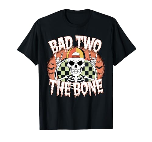 Bad Two The Bone Party, 2. Geburtstag, 2 Jahre, Jungen und Mädchen T-Shirt Bad Two The Bone Party, 2. Geburtstag, 2 Jahre, Jungen und Mädchen T-Shirt von Birthday Girl Boys Bad Two the Bone Costume