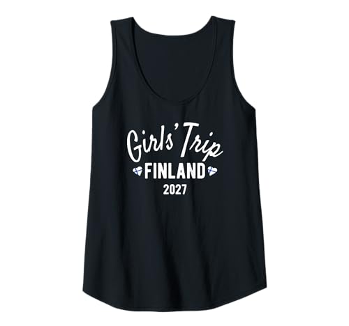 Damen Mädchenreise Finnland 2027 | Girls Travel Vacation Tank Top Damen Mädchenreise Finnland 2027 | Girls Travel Vacation Tank Top von Birthday Girls' Trip