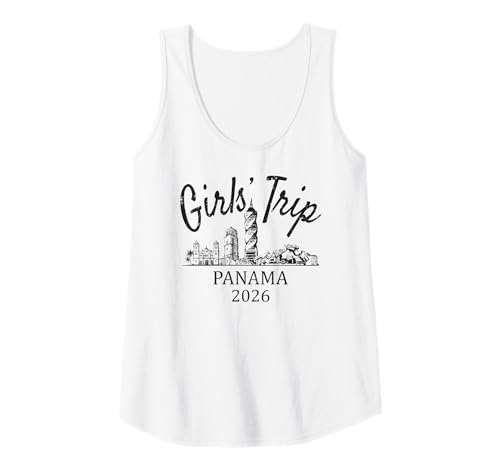 Damen Mädchenreise Panama 2026 | Girls Travel Vacation Tank Top von Birthday Girls' Trip