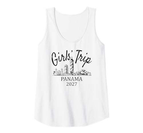 Damen Mädchenreise Panama 2027 | Mädchen Reisen Urlaub Tank Top Damen Mädchenreise Panama 2027 | Mädchen Reisen Urlaub Tank Top von Birthday Girls' Trip
