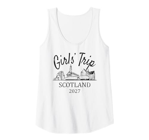 Damen Mädchenreise Schottland 2027 | Girls Travel Vacation Tank Top Damen Mädchenreise Schottland 2027 | Girls Travel Vacation Tank Top von Birthday Girls' Trip