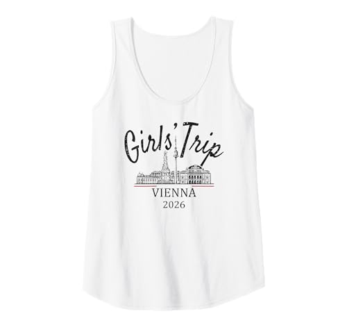 Damen Mädchenreise Wien Österreich 2026 | Girls Travel Vacation Tank Top Damen Mädchenreise Wien Österreich 2026 | Girls Travel Vacation Tank Top von Birthday Girls' Trip