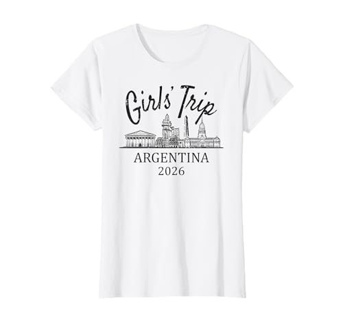 Mädchenreise Argentinien 2026 | Mädchen Reisen Urlaub T-Shirt Mädchenreise Argentinien 2026 | Mädchen Reisen Urlaub T-Shirt von Birthday Girls' Trip