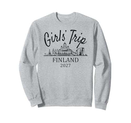 Mädchenreise Finnland 2027 | Girls Travel Vacation Sweatshirt Mädchenreise Finnland 2027 | Girls Travel Vacation Sweatshirt von Birthday Girls' Trip