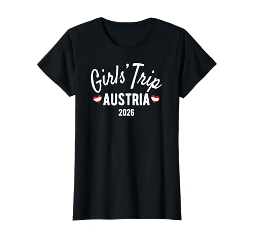 Mädchenreise Österreich 2026 | Girls Travel Vacation T-Shirt Mädchenreise Österreich 2026 | Girls Travel Vacation T-Shirt von Birthday Girls' Trip