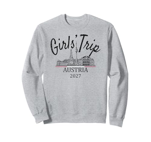 Mädchenreise Österreich 2027 | Girls Travel Vacation Sweatshirt Mädchenreise Österreich 2027 | Girls Travel Vacation Sweatshirt von Birthday Girls' Trip