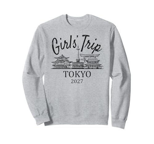 Mädchenreise Tokio Japan 2027 | Mädchen Reisen Urlaub Sweatshirt Mädchenreise Tokio Japan 2027 | Mädchen Reisen Urlaub Sweatshirt von Birthday Girls' Trip