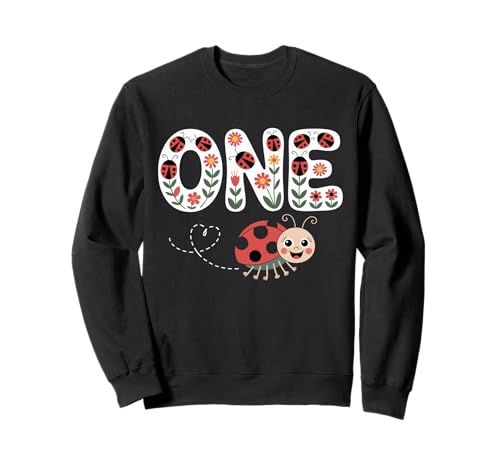 Dieser Marienkäfer ist 1 Jahre alt 1. Geburtstag Mädchen Familie Sweatshirt Dieser Marienkäfer ist 1 Jahre alt 1. Geburtstag Mädchen Familie Sweatshirt von Birthday LadyBug