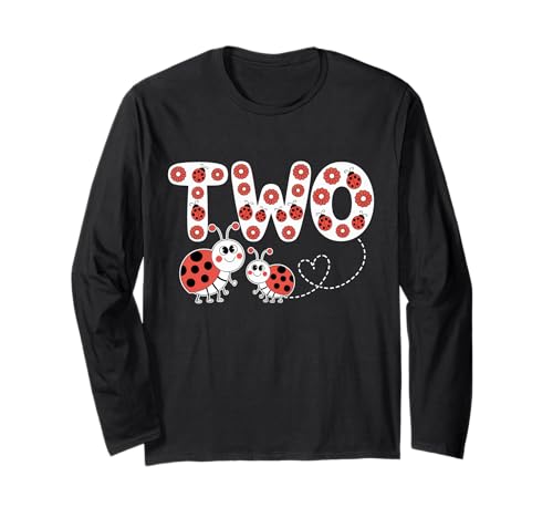 Dieser Marienkäfer ist 2 Jahre alt, zum 2. Geburtstag, Mädchen, Familie Langarmshirt Dieser Marienkäfer ist 2 Jahre alt, zum 2. Geburtstag, Mädchen, Familie Langarmshirt von Birthday LadyBug