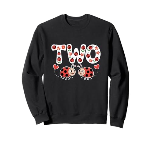 Dieser Marienkäfer ist 2 Jahre alt, zum 2. Geburtstag, Mädchen, Familie Sweatshirt Dieser Marienkäfer ist 2 Jahre alt, zum 2. Geburtstag, Mädchen, Familie Sweatshirt von Birthday LadyBug