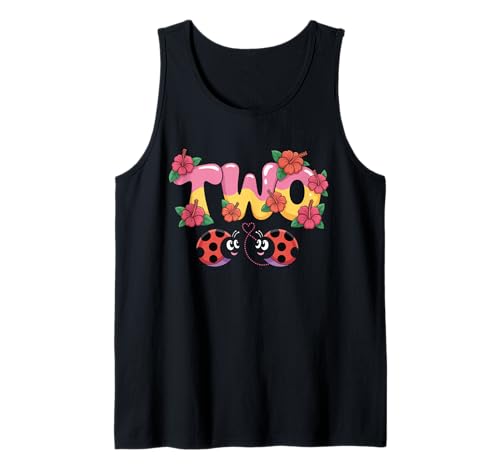 Dieser Marienkäfer ist 2 Jahre alt, zum 2. Geburtstag, Mädchen, Familie Tank Top Dieser Marienkäfer ist 2 Jahre alt, zum 2. Geburtstag, Mädchen, Familie Tank Top von Birthday LadyBug
