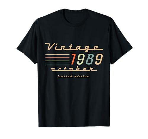 Geschenke zum 36. Geburtstag für Männer Oktober 1989 36 Jahre alt Geburtstag T-Shirt Geschenke zum 36. Geburtstag für Männer Oktober 1989 36 Jahre alt Geburtstag T-Shirt von Birthday Outfits For Men Legendary Man October
