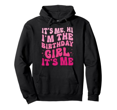 Geburtstagsparty It's Me Hi Im The Birthday Girl Its Me Kids Pullover Hoodie von Birthday Party Its Me Hi Im The Birthday Girl