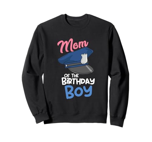 Lustiger Geburtstag Mama Polizei Mottoparty Matching Sweatshirt von Birthday Party Police Birthday Design For Moms