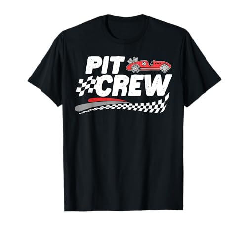 Pit Crew Family Racing Geburtstag Rennauto Jungen Jugend Kinder T-Shirt Pit Crew Family Racing Geburtstag Rennauto Jungen Jugend Kinder T-Shirt von Birthday Party Racing Family Matching Men Women