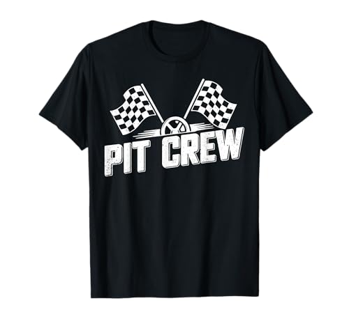 Pit Crew Family Racing Geburtstag Rennauto Jungen Jugend Kinder T-Shirt Pit Crew Family Racing Geburtstag Rennauto Jungen Jugend Kinder T-Shirt von Birthday Party Racing Family Matching Men Women