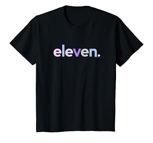 Kinder 11th Birthday Shirt Girl 11 Eleven | Age 11 Party Ideas Elf T-Shirt von Birthday Shirts by alphabet lab