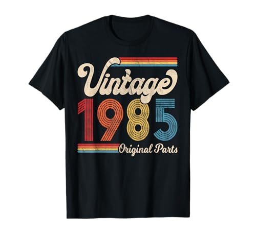 1985 Jahrgang 1985 Geburtstagsgeschenk Männer Frauen Geboren Made 1985 T-Shirt von Birthday Superstore