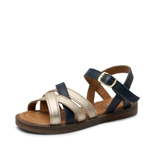 Bisgaard Aline Flat Sandal, Navy, 26 EU Bisgaard Aline Flat Sandal, Navy, 26 EU von Bisgaard