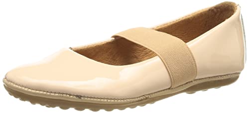 Bisgaard Mädchen Quinn Ballerinas, beige patent, 26 EU von Bisgaard