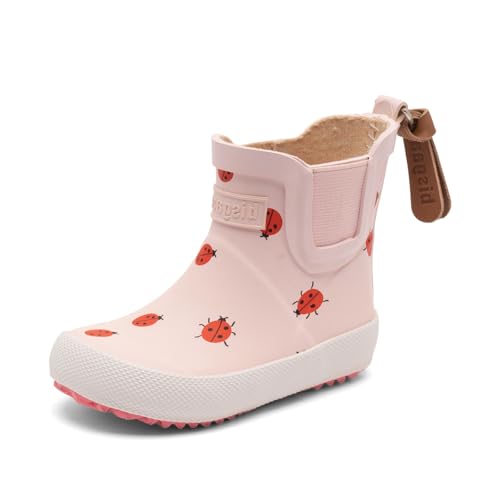 Bisgaard Mädchen Baby Rubber Rain Boot, Cute Lady Bug, 27 EU von Bisgaard