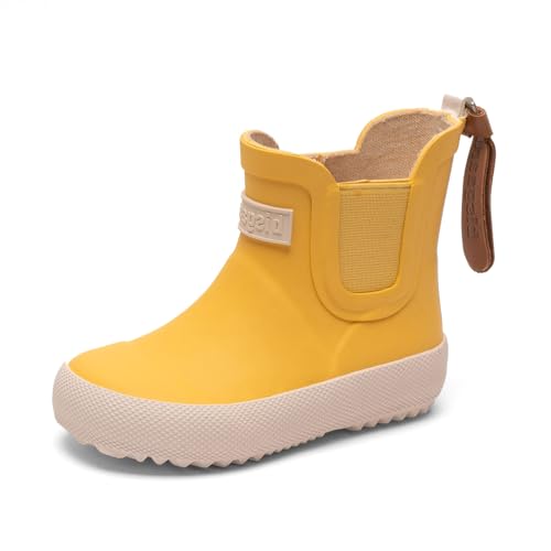 Bisgaard Unisex Baby Rubber Rain Boot, Lemon, 27 EU von Bisgaard