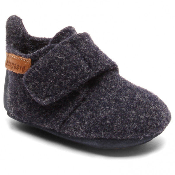 Bisgaard - Baby's Wool - Hüttenschuhe Gr 19 grau von Bisgaard