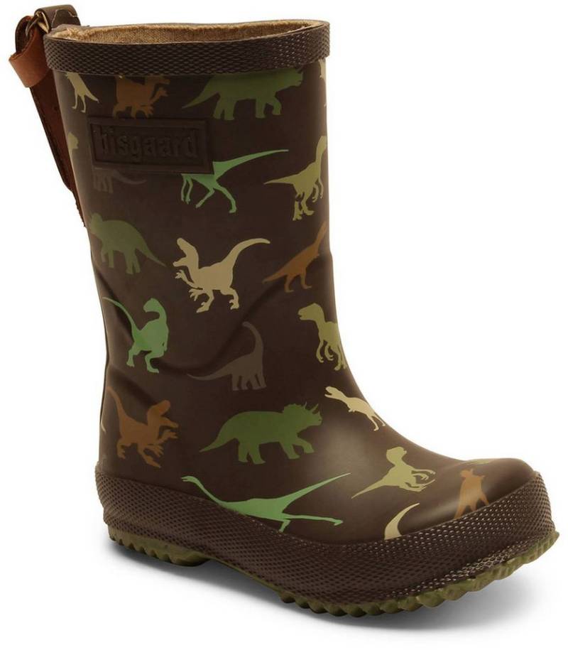 Bisgaard Bisgaard Basic Rubber Brown Dino Gummistiefel von Bisgaard