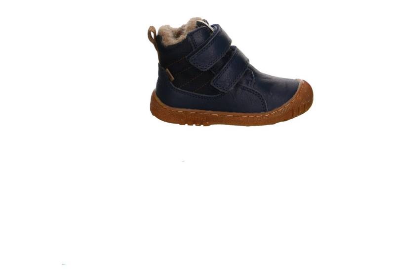 Bisgaard Bisgaard Leder Klettstiefel Winter Junge blau Winterstiefelette von Bisgaard