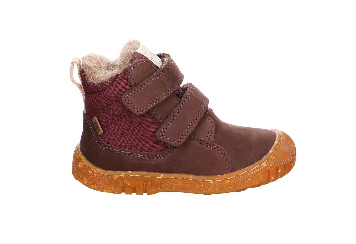Bisgaard Bisgaard Leder Klettstiefel Winter Mädchen blau Winterstiefelette von Bisgaard