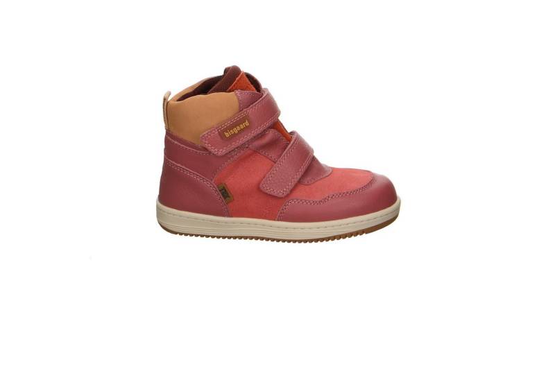 Bisgaard Bisgaard Leder Klettstiefel Winter Mädchen rot Winterstiefelette von Bisgaard