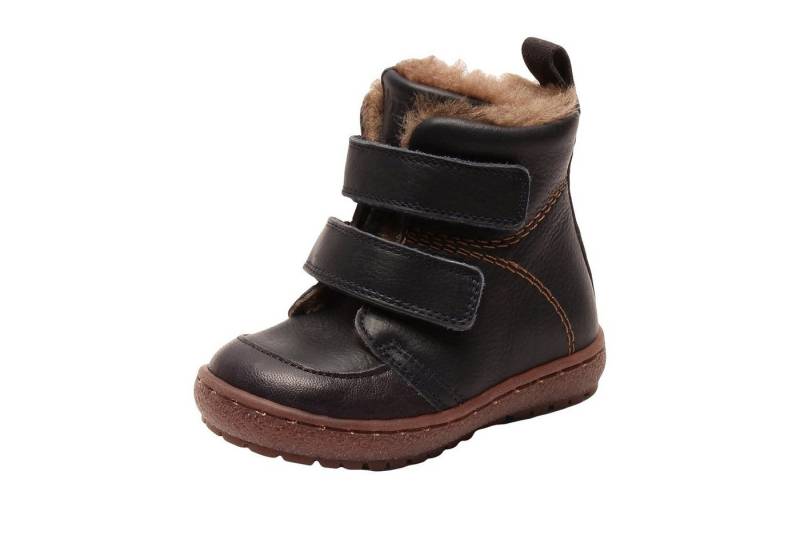 Bisgaard Bisgaard Stiefel Lauflernschuhe Storm Lammfell Blau Schnürstiefelette von Bisgaard