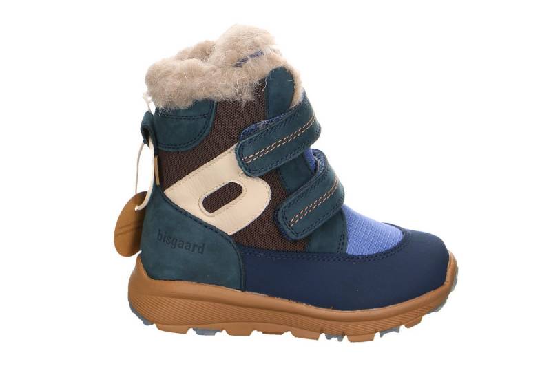 Bisgaard Bisgaard Velour Klettstiefel Winter Junge blau Winterstiefelette von Bisgaard