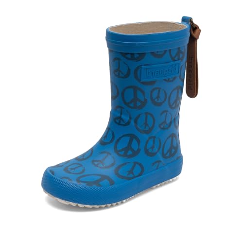Bisgaard Unisex Fashion Rain Boot, Peace on Earth Sky, 36 EU von Bisgaard
