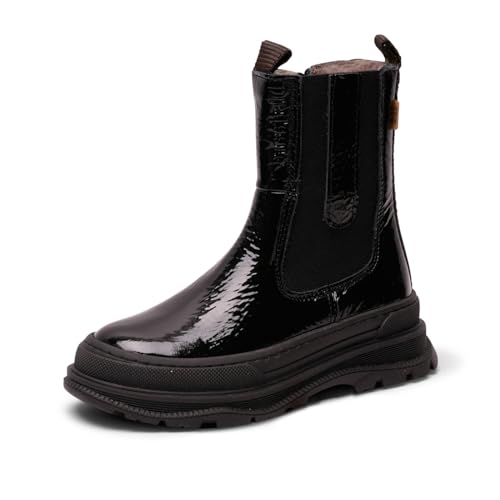Bisgaard Jungen Mädchen Mila tex Fashion Boot, Black patent, 31 EU von Bisgaard