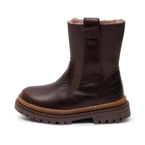 Bisgaard Jungen Mädchen niko Lamb Fashion Boot, Dark Coffee, 28 EU von Bisgaard