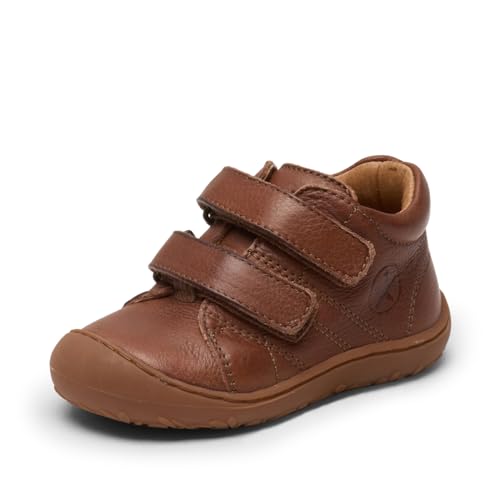 Bisgaard Kinder Klettschuhe/Halbschuhe HALE V Braun Glattleder, Größe:19, Farbauswahl:braun von Bisgaard