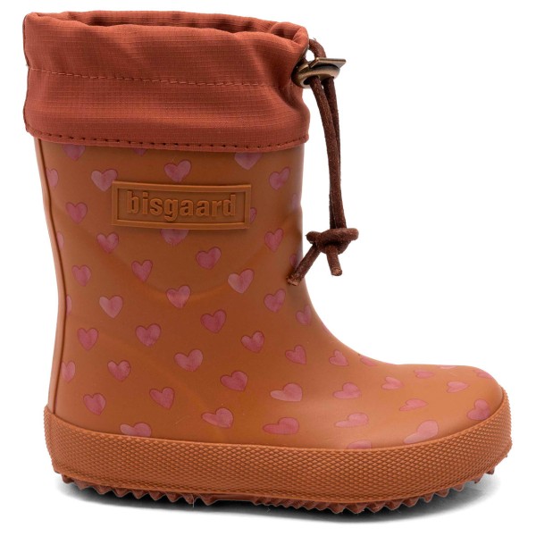 Bisgaard - Kid's Thermo - Gummistiefel Gr 31 braun/rot von Bisgaard