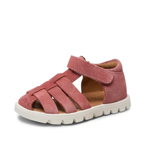 Bisgaard Kinder Lauflernschuhe/Sandalen/Miniletten BEKA S Rosa Rauleder, Größe:30, Farbauswahl:rot-kombi von Bisgaard