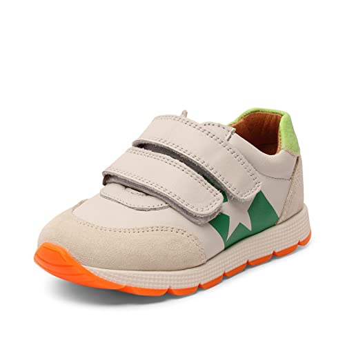 bisgaard Liam vi Sneaker, White/Green, 28 EU von Bisgaard