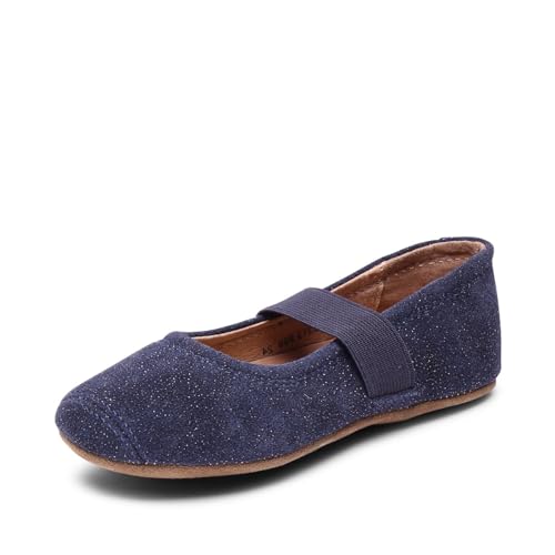 Bisgaard Mädchen Ballet Geschlossene Ballerinas, Blau 135 Glitter Blue, 20 EU von Bisgaard