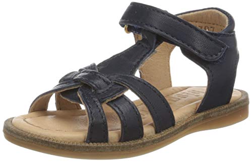 Bisgaard Mädchen Bex T-Spangen Sandalen, Blau (navy 1410), 23 EU von Bisgaard